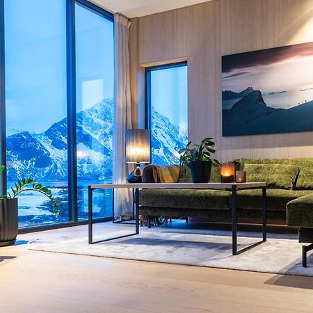 New Luxury Cabin Near Henningsvaer Lofoten Kleppstad Exterior foto